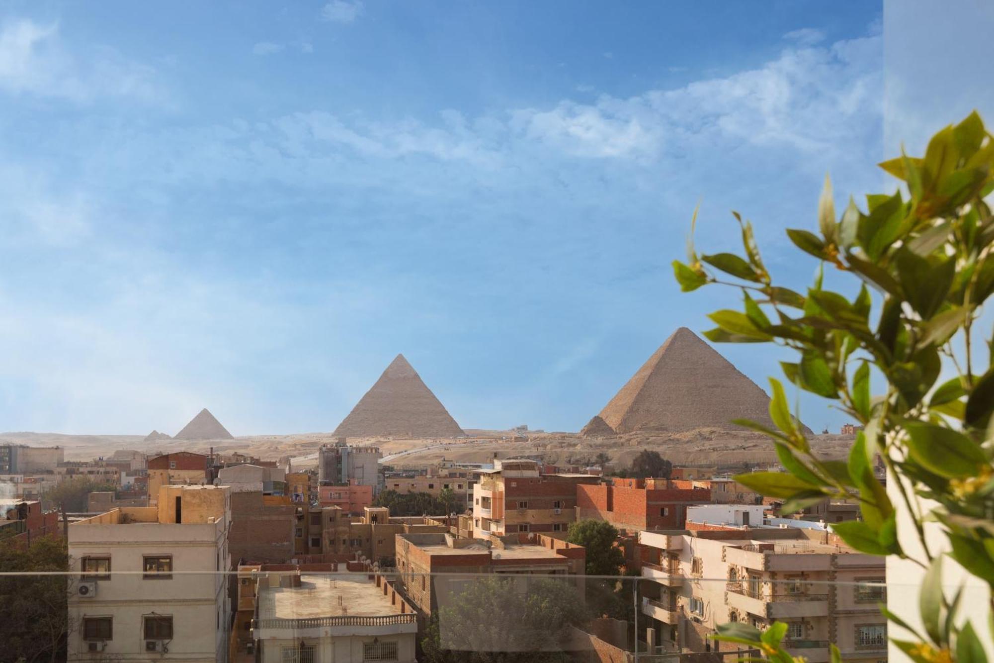 Galaxy Pyramids View Inn Kafret el-Gabal Zewnętrze zdjęcie